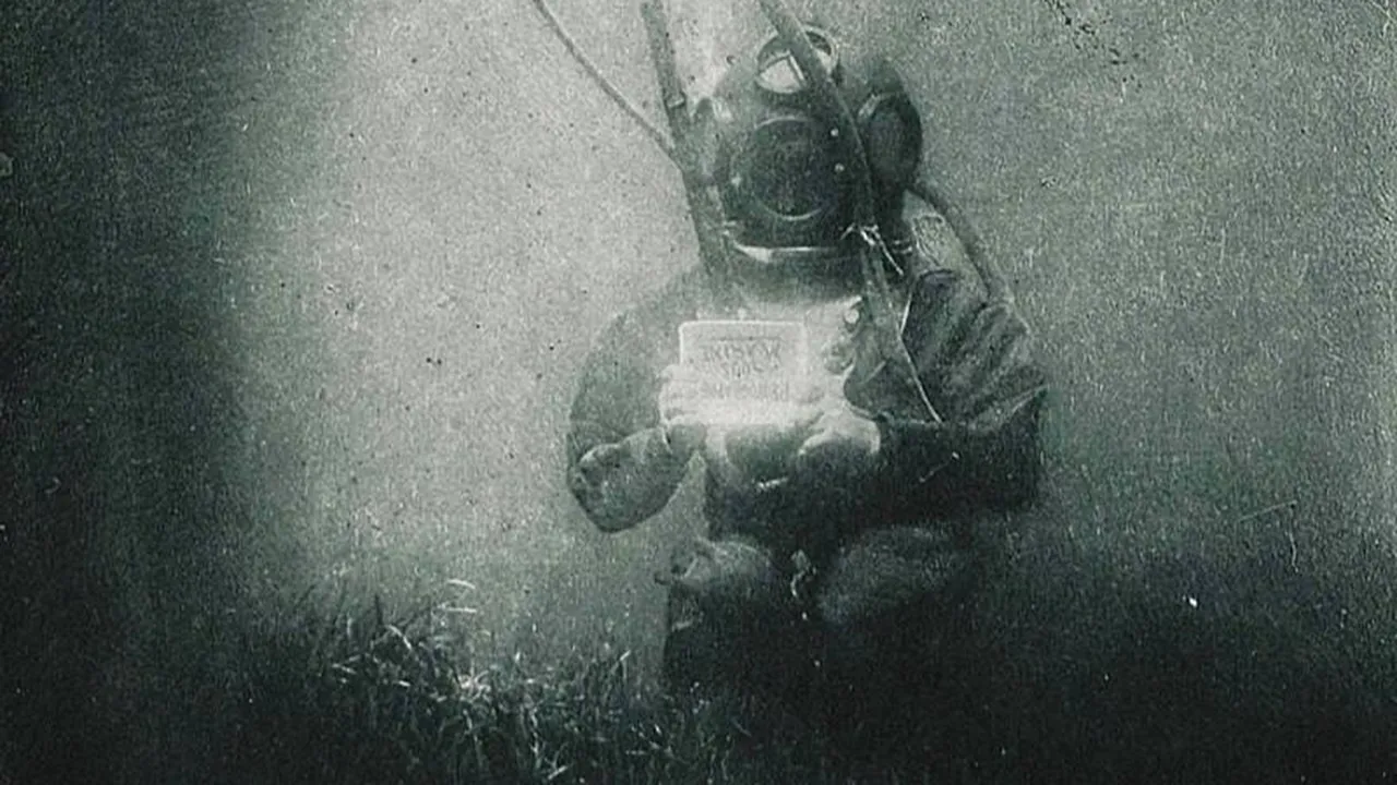 Para capturar la imagen, la cámara debía colocarse sobre un trípode en el fondo marino.